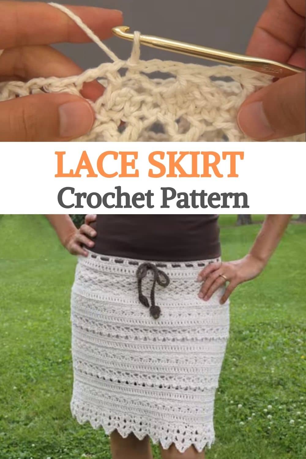 Lace Skirt Crochet Pattern