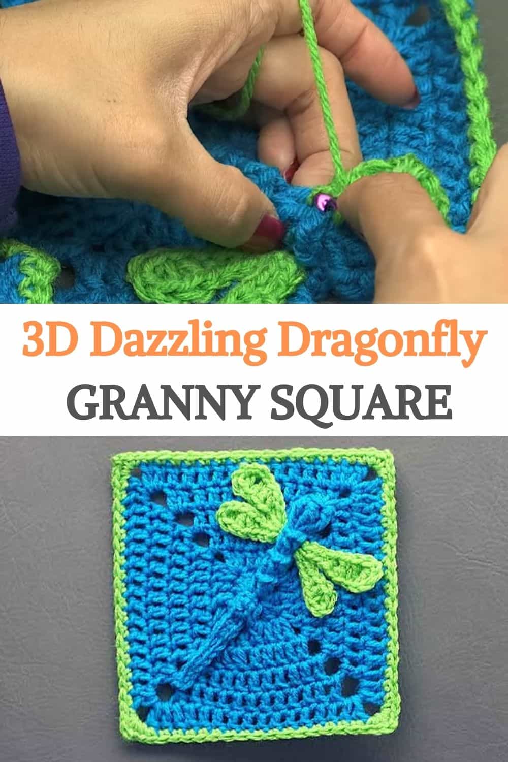 Dragonfly Granny Square