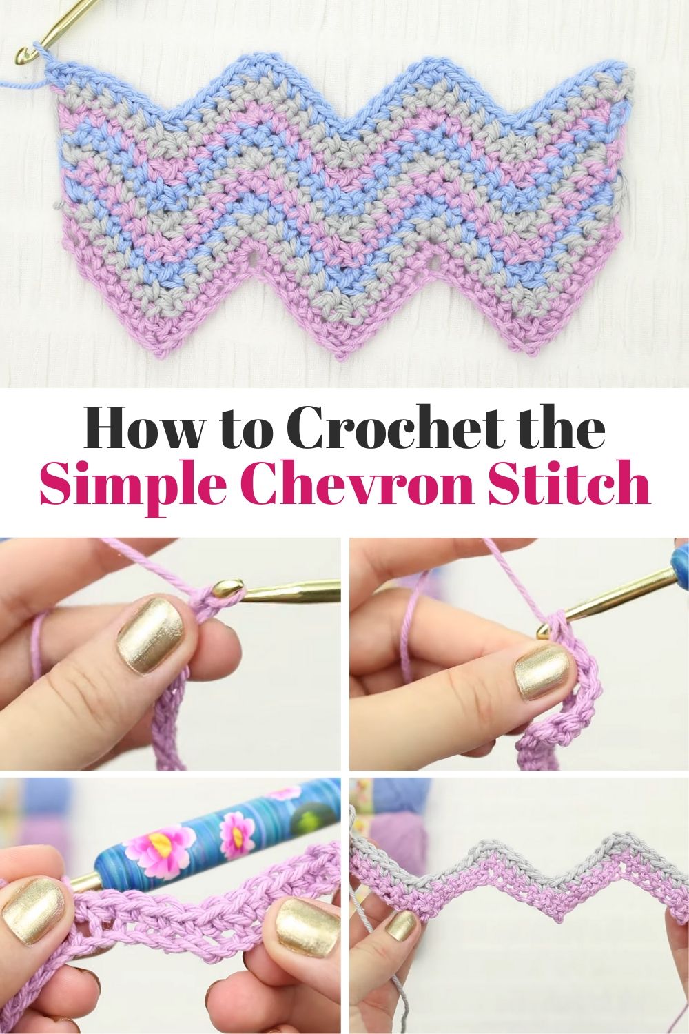 Simple Chevron Stitch