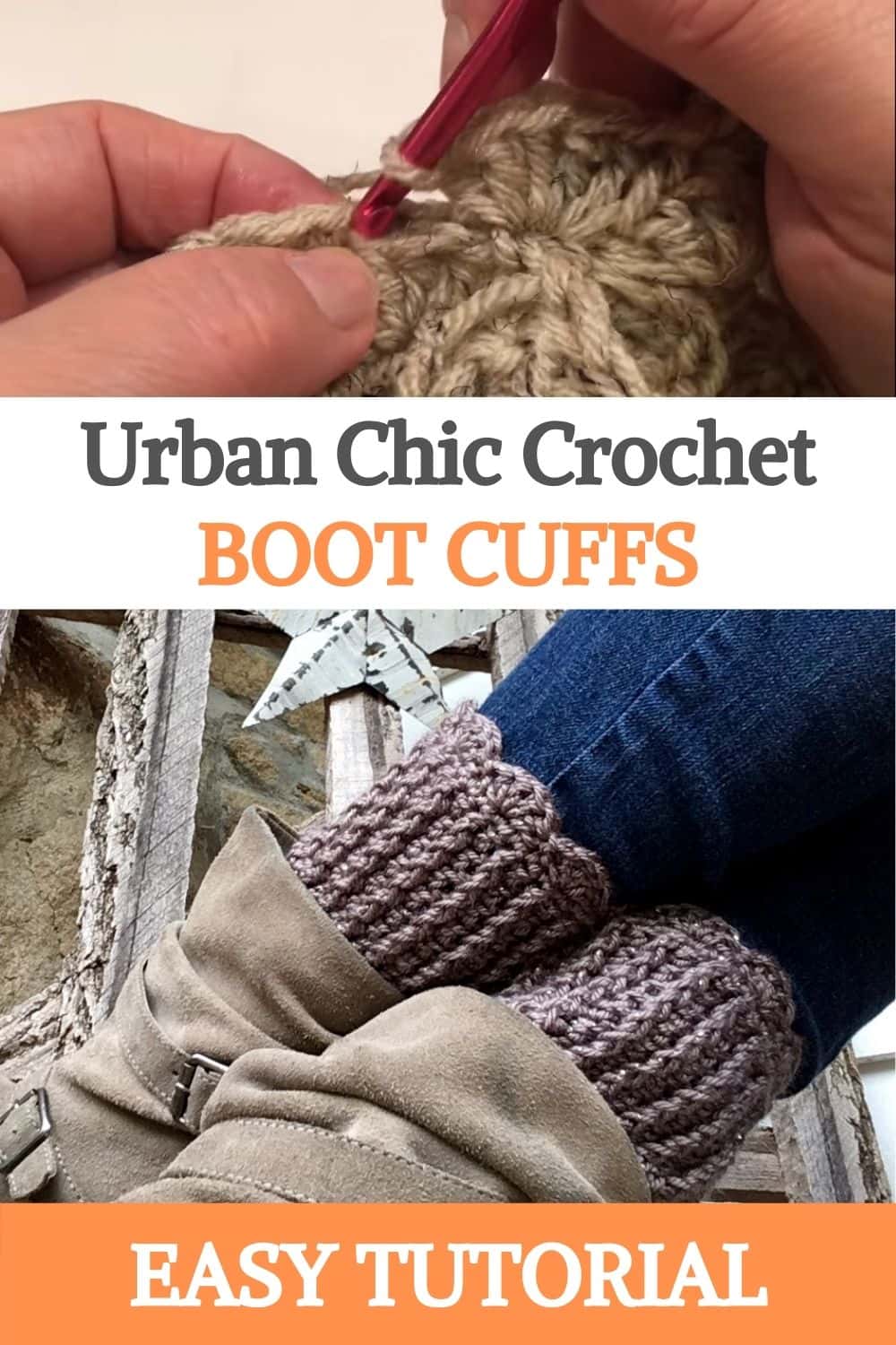 Crochet Boot Cuffs
