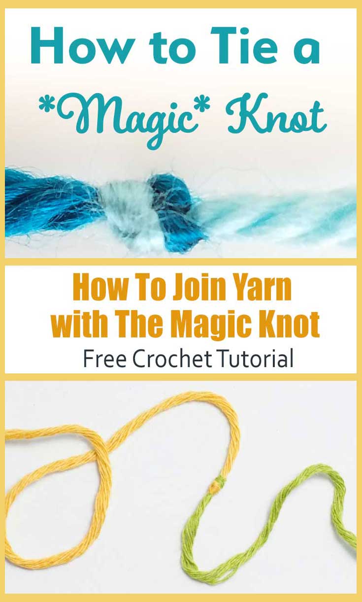 How To Join Yarn with The Magic Knot Easy Tutorial