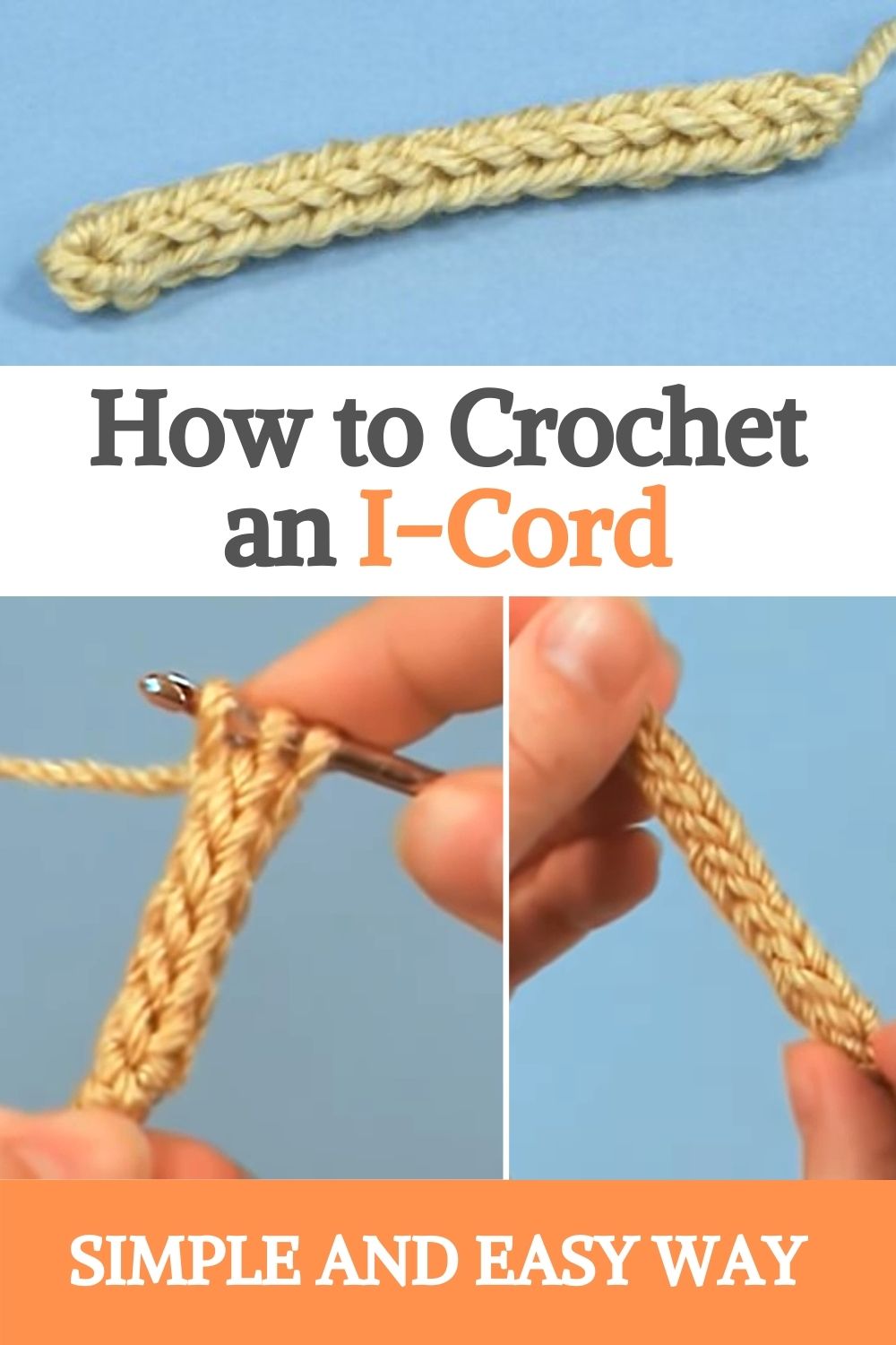 Crochet I-Cord