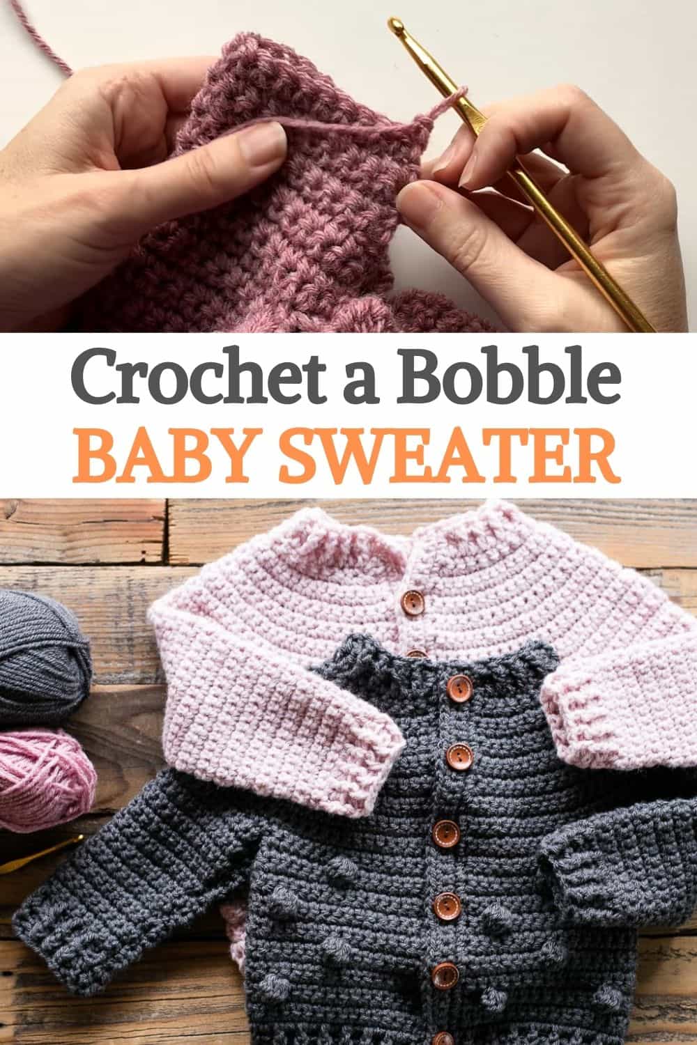 Bobble Baby Sweater