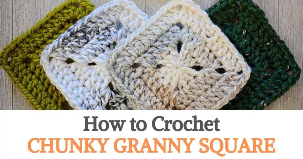 Crochet Chunky Granny Square