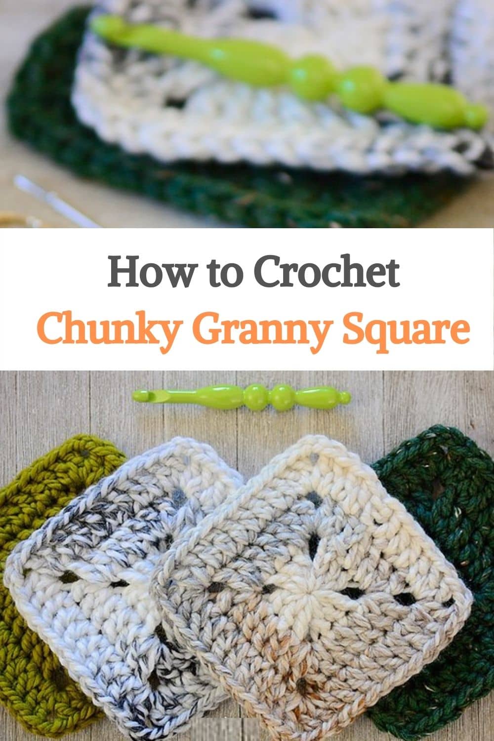 Crochet Chunky Granny Square