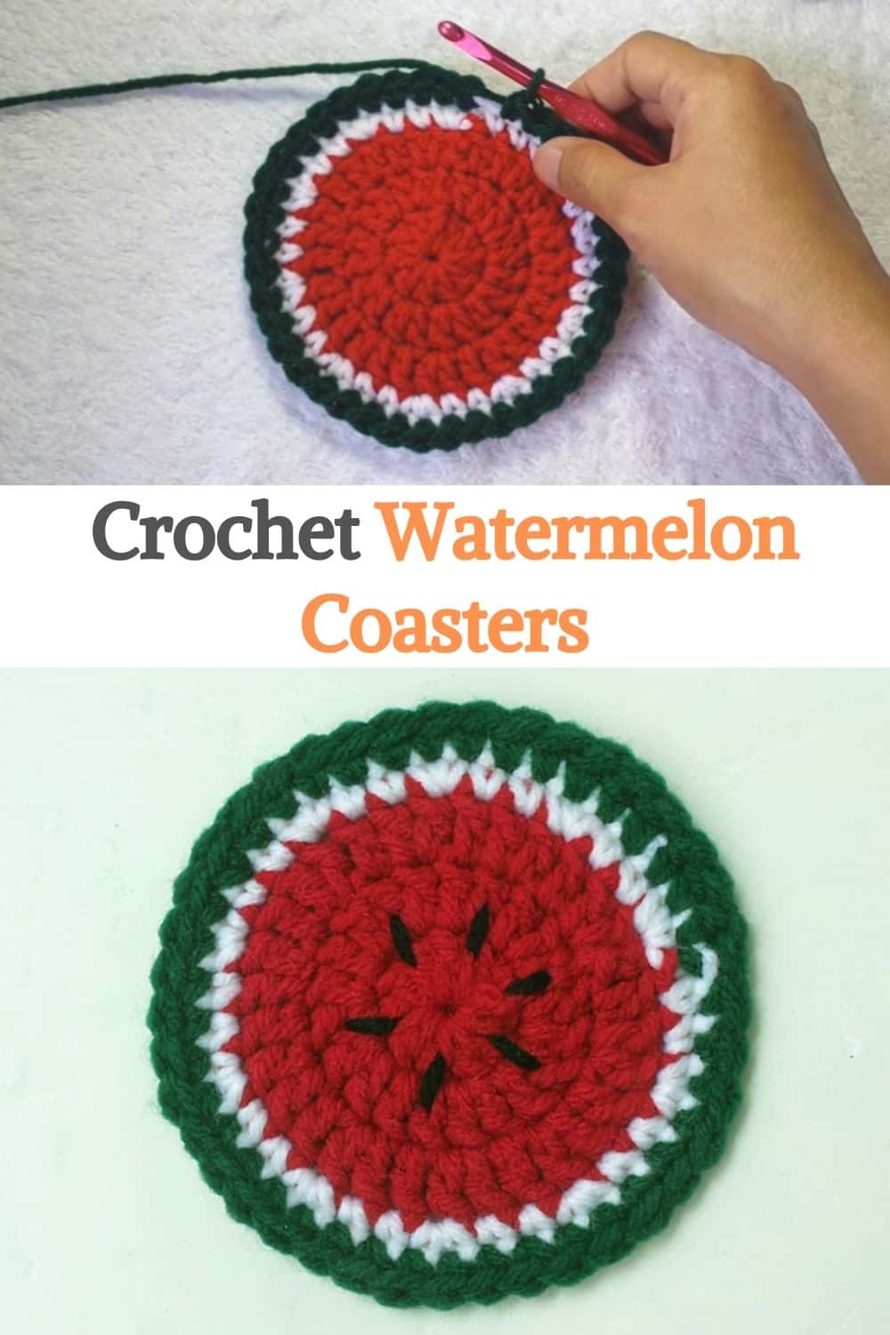 Watermelon Coasters