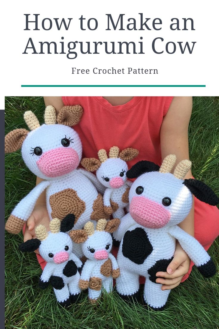How to Make an Amigurumi Cow