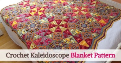 The Crochet Kaleidoscope Blanket Pattern