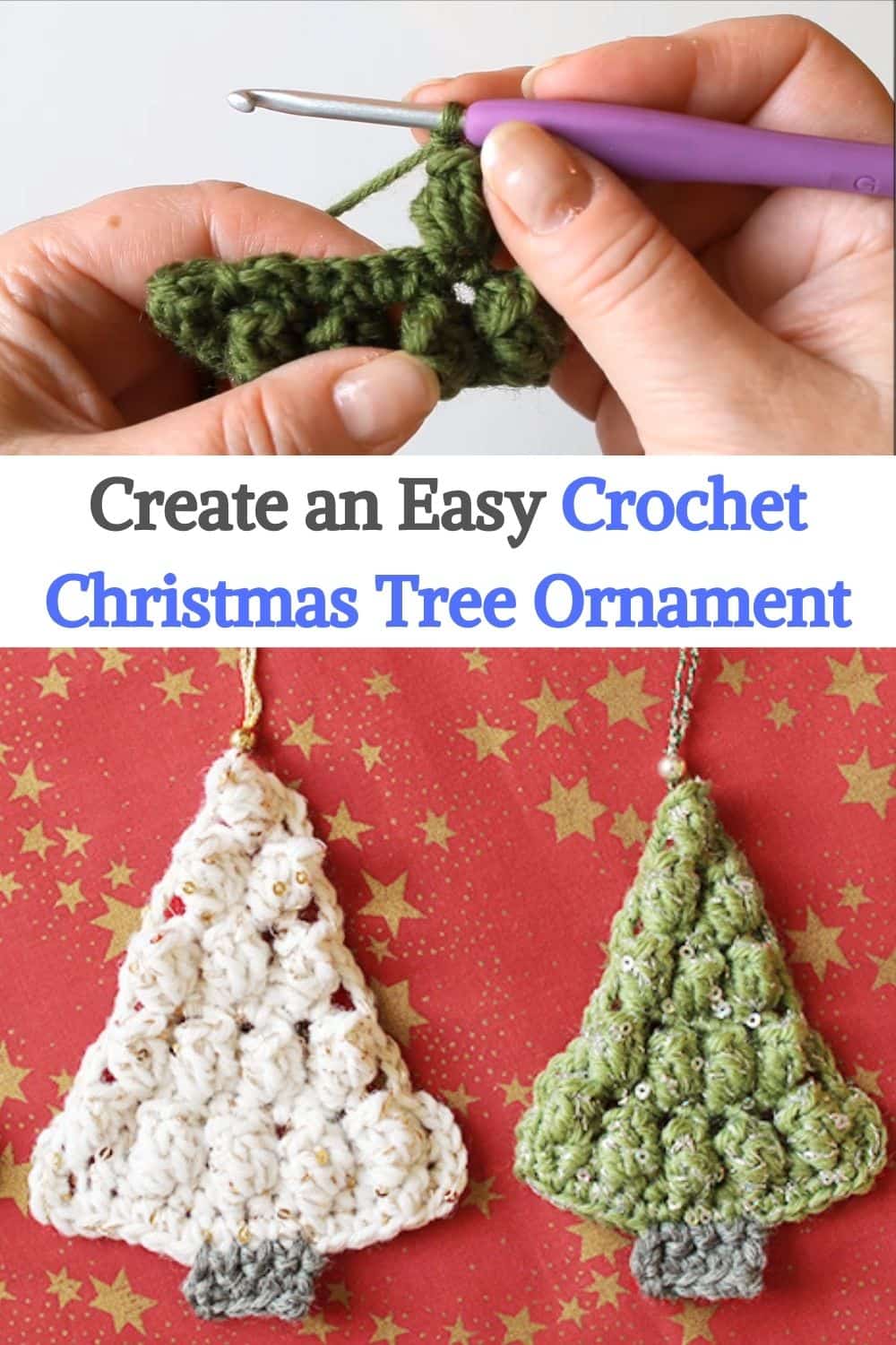 Crochet Christmas Tree Ornament