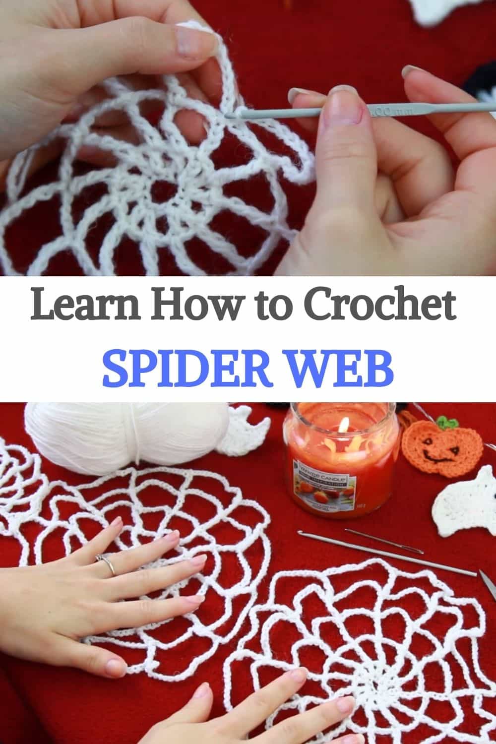 Crochet Spider Web