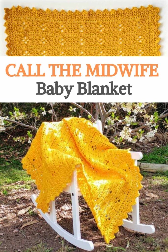 Crochet Call the Midwife Baby Blanket