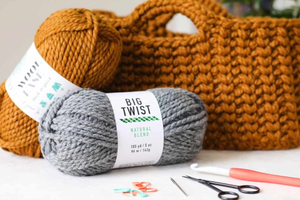 Chunky Crochet Basket - Step by Step Tutorial