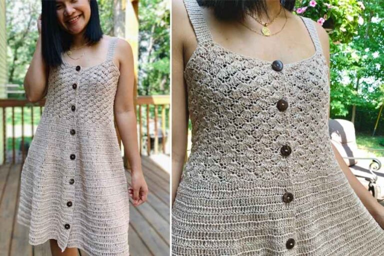 Amazing! How to Crochet a Summer Dress