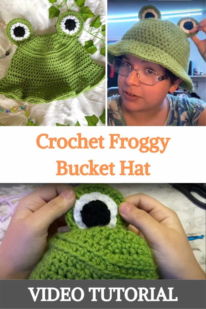 Crochet Froggy Bucket Hat Video Tutorial
