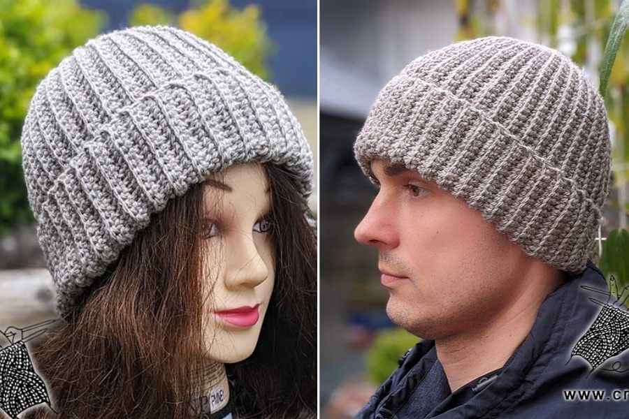 Quick and Easy! Crochet Hat for Adult Men & Women