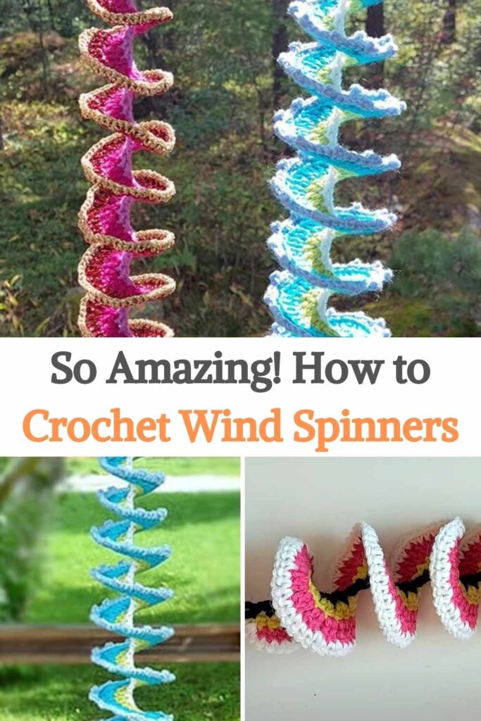 So Amazing! How to Crochet Wind Spinners