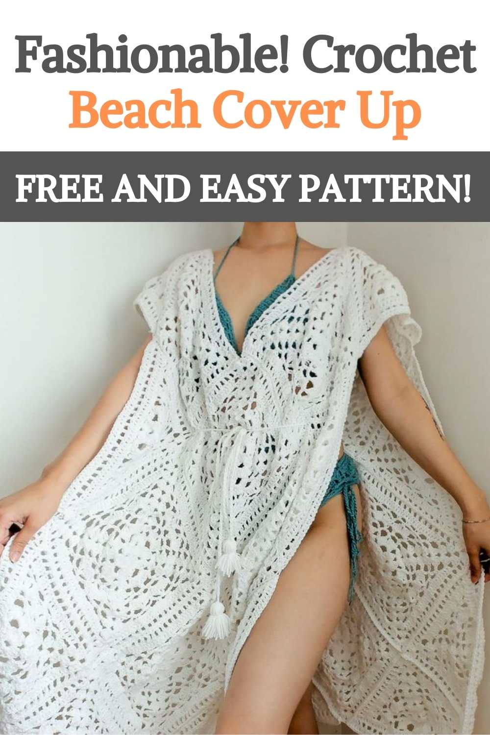 Fashionable! Crochet Beach Cover Up