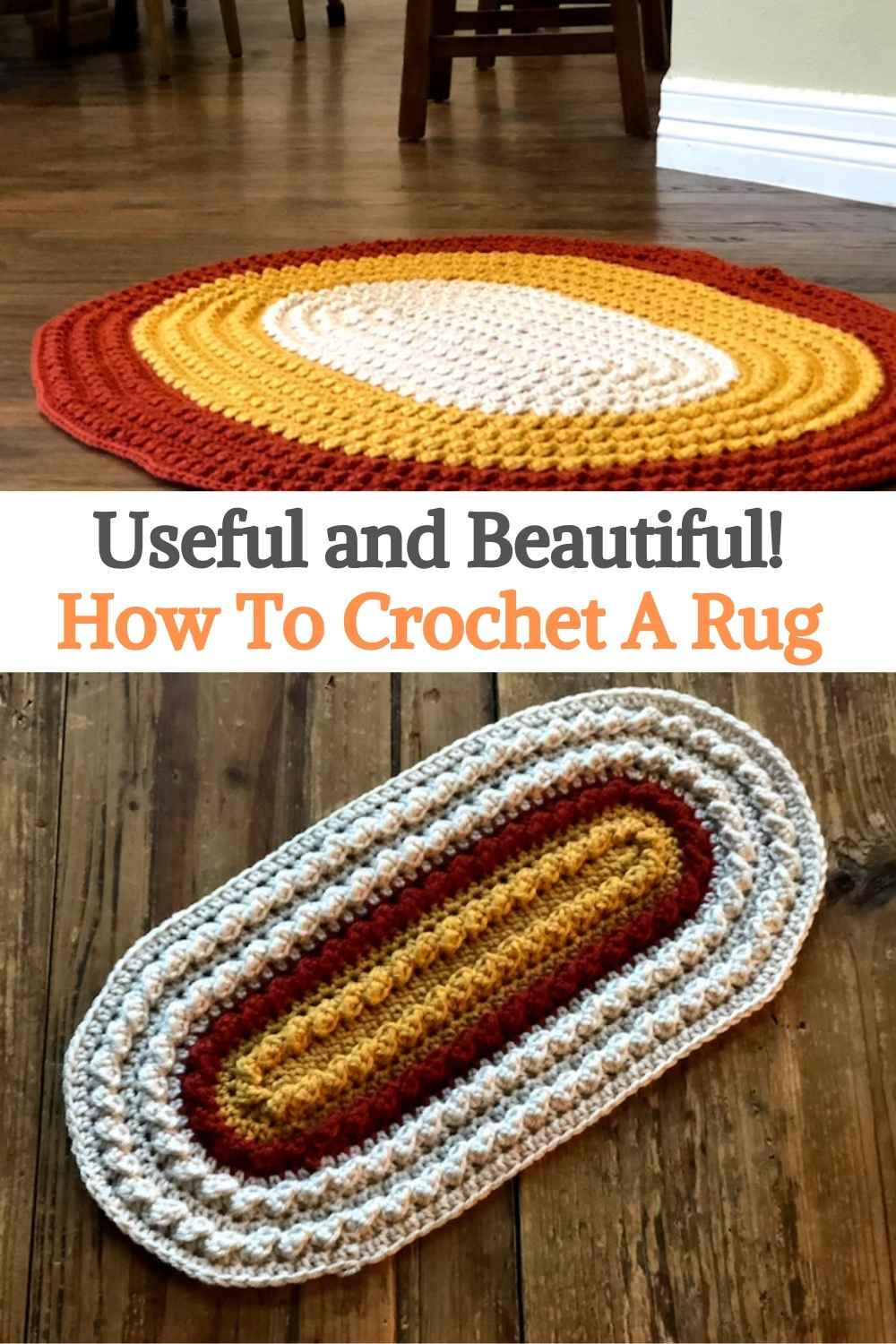 Useful and Beautiful! How To Crochet A Rug