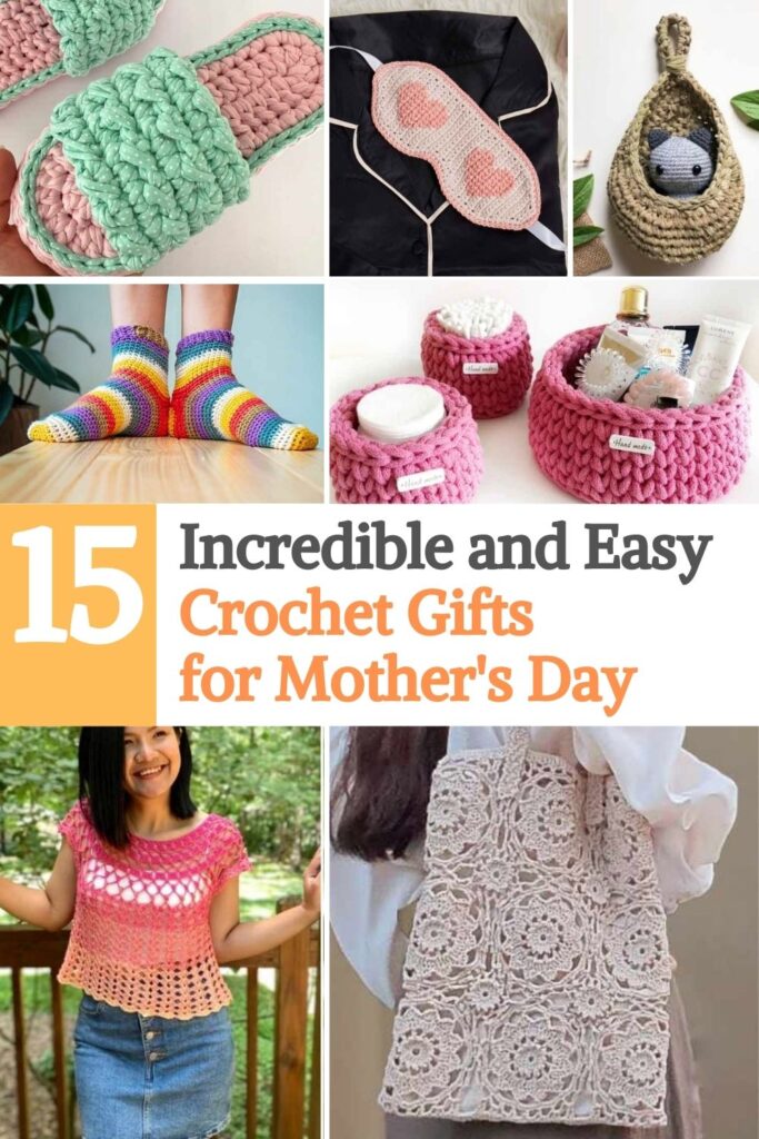 15 Incredible and Easy Crochet Gifts for Mother's Day