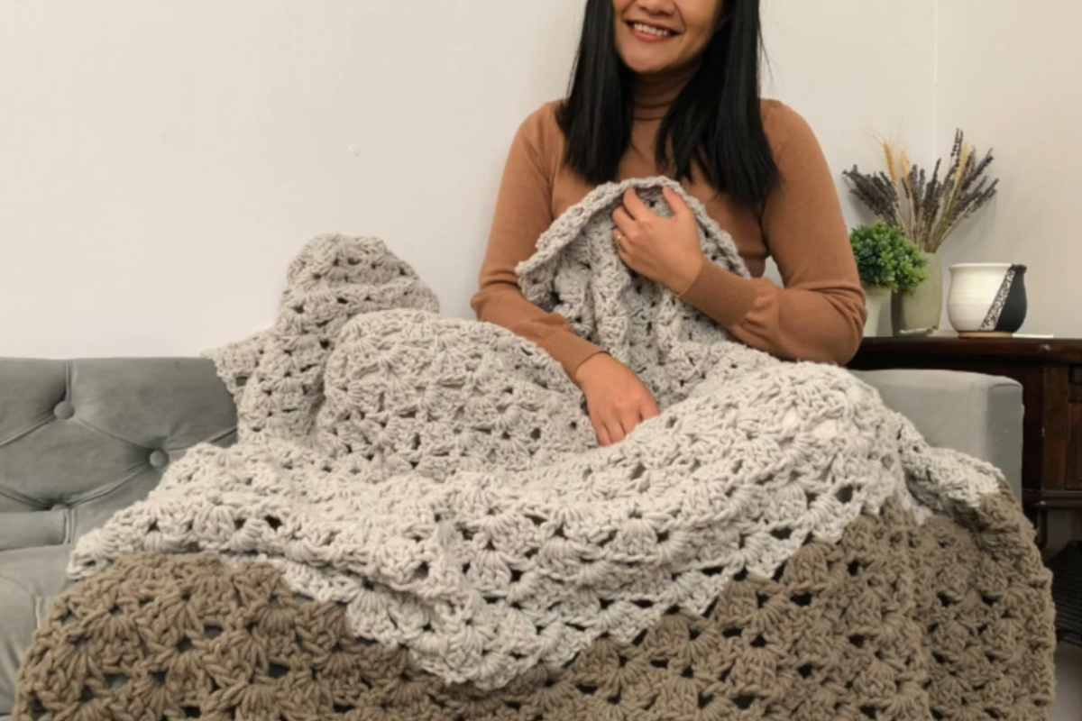 Super Easy Drunken Granny Stitch Blanket Super easy drunken granny stitch blanket