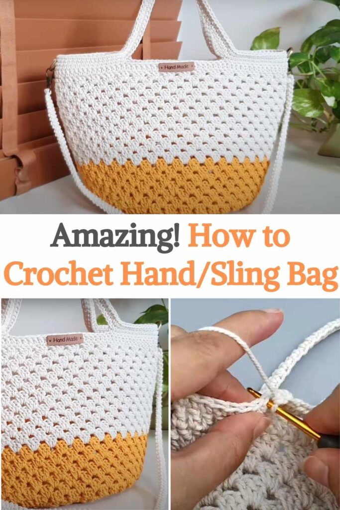 Amazing! How to Crochet Hand/Sling Bag
