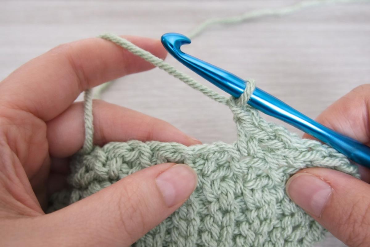 How This Crochet Turtleneck Sweater Vest Is Constructed