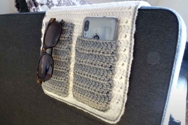 Fast and Easy! Crochet Armchair Caddy