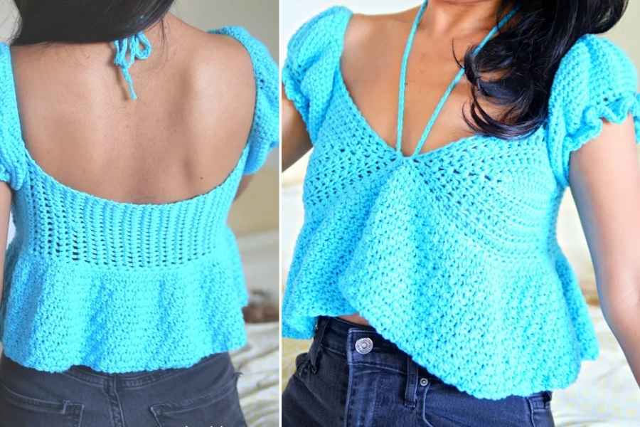 Easy and Cute! Crochet Baby Doll Top