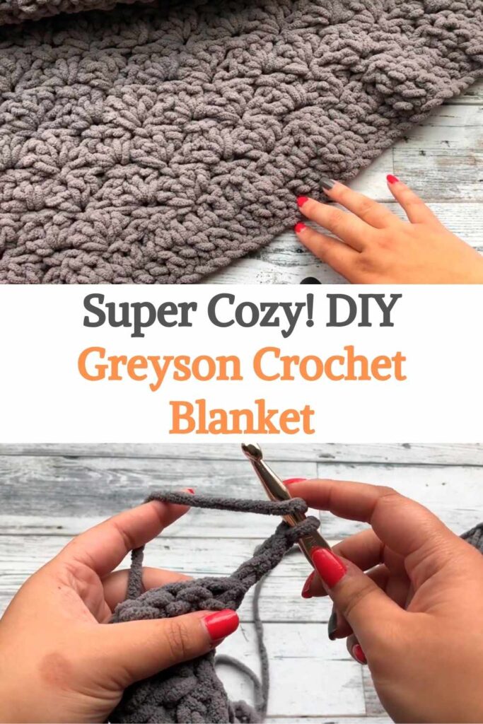 Super Cozy! DIY Greyson Crochet Blanket