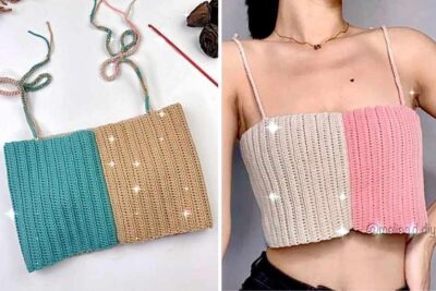 Make Your Life Easy Cotton Crochet Top - 2 Colors
