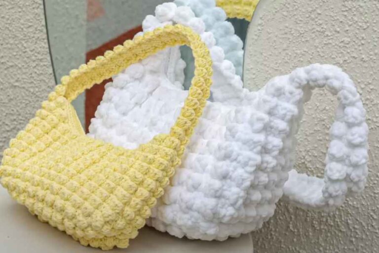 Whip up a Crochet Popcorn Bag A Fun and Easy Tutorial!