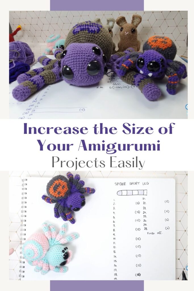 Increase the Size of Your Amigurumi Projects Easily