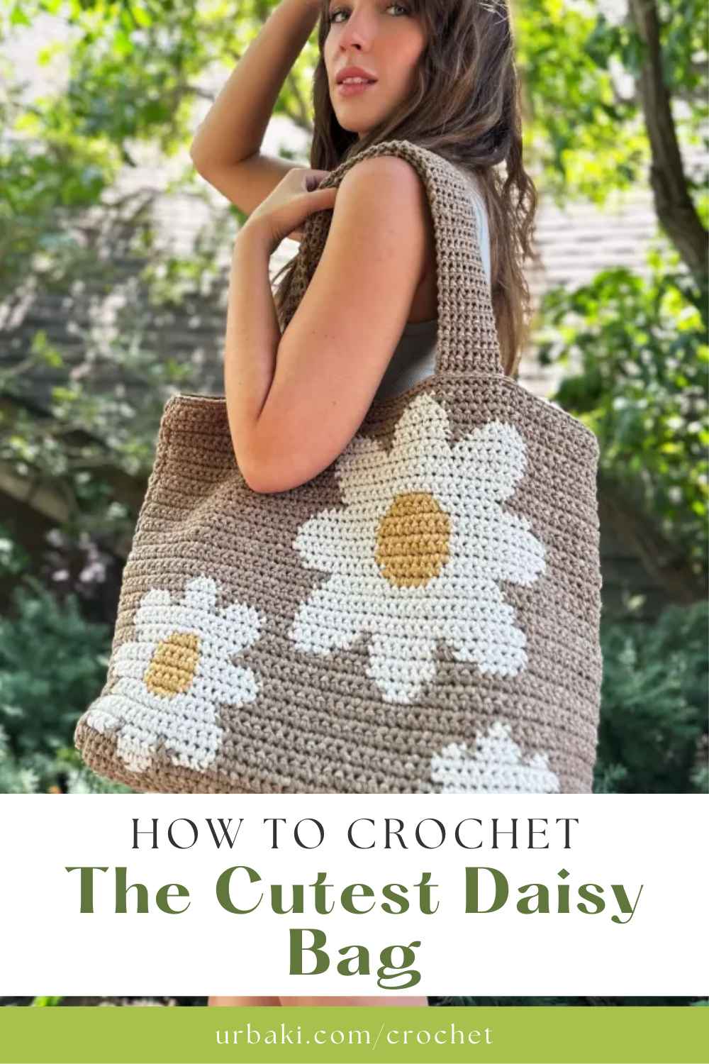 How To Crochet The Cutest Daisy Bag