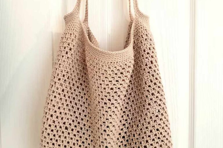 Crochet Market Bag A Stylish And Functional Tote