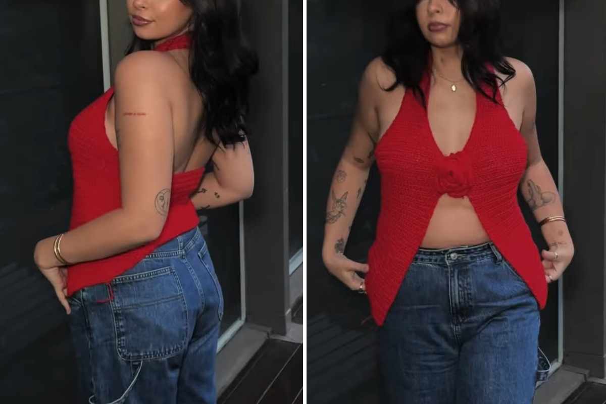 Rose Crochet Top