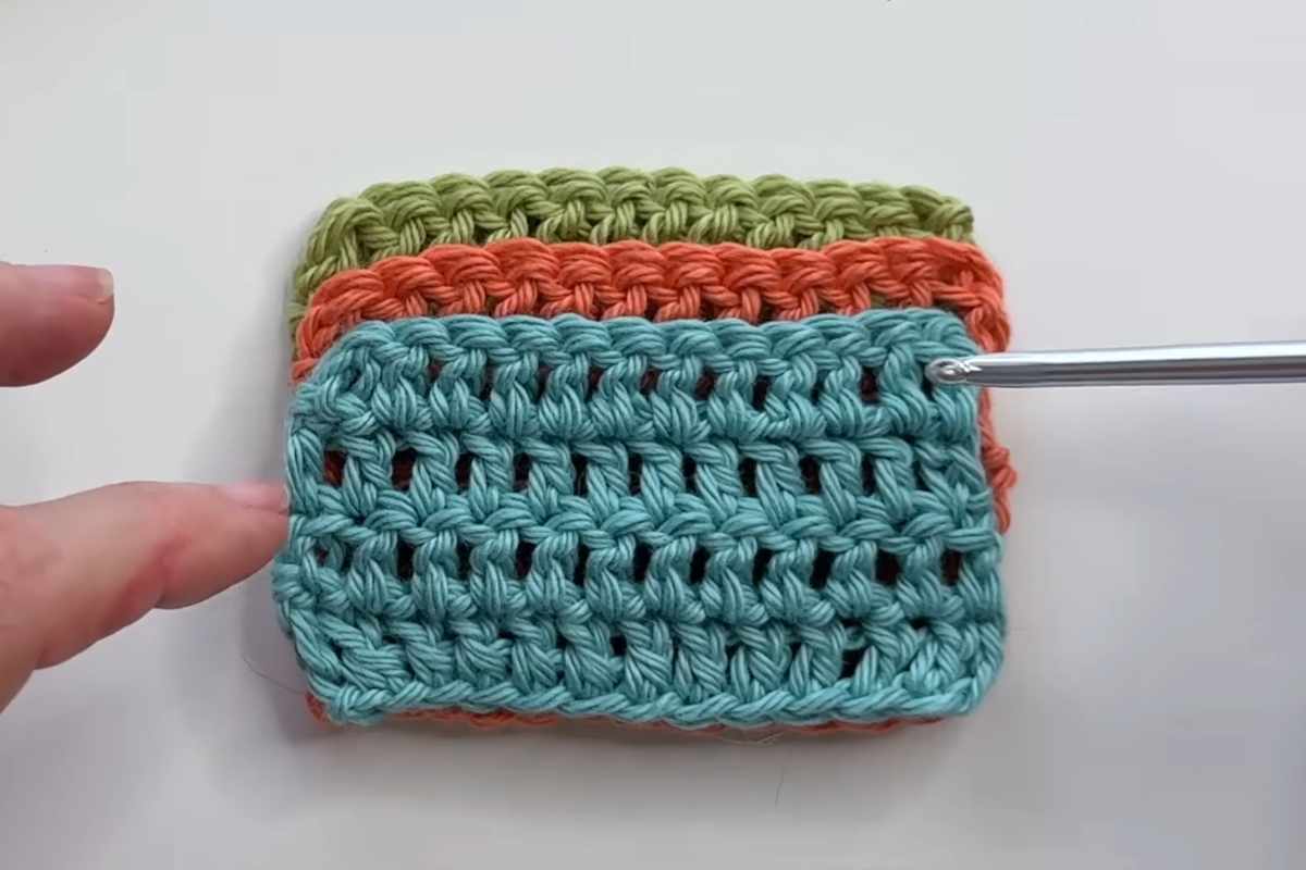 A quick crochet tension reset you can do in minutes