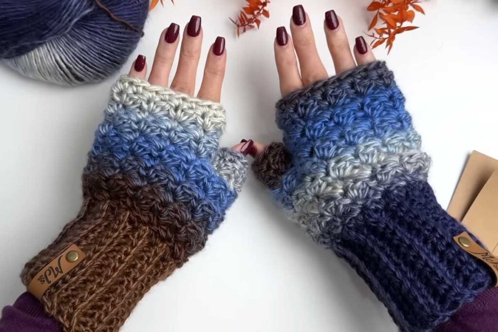Easy Crochet Fingerless Gloves: Cozy & Quick