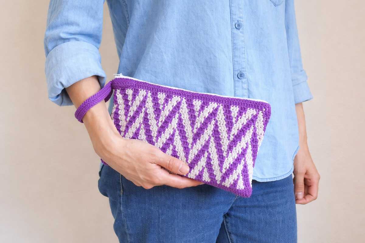 Pattern for a Bag! Symmetria TAPESTRY POUCH