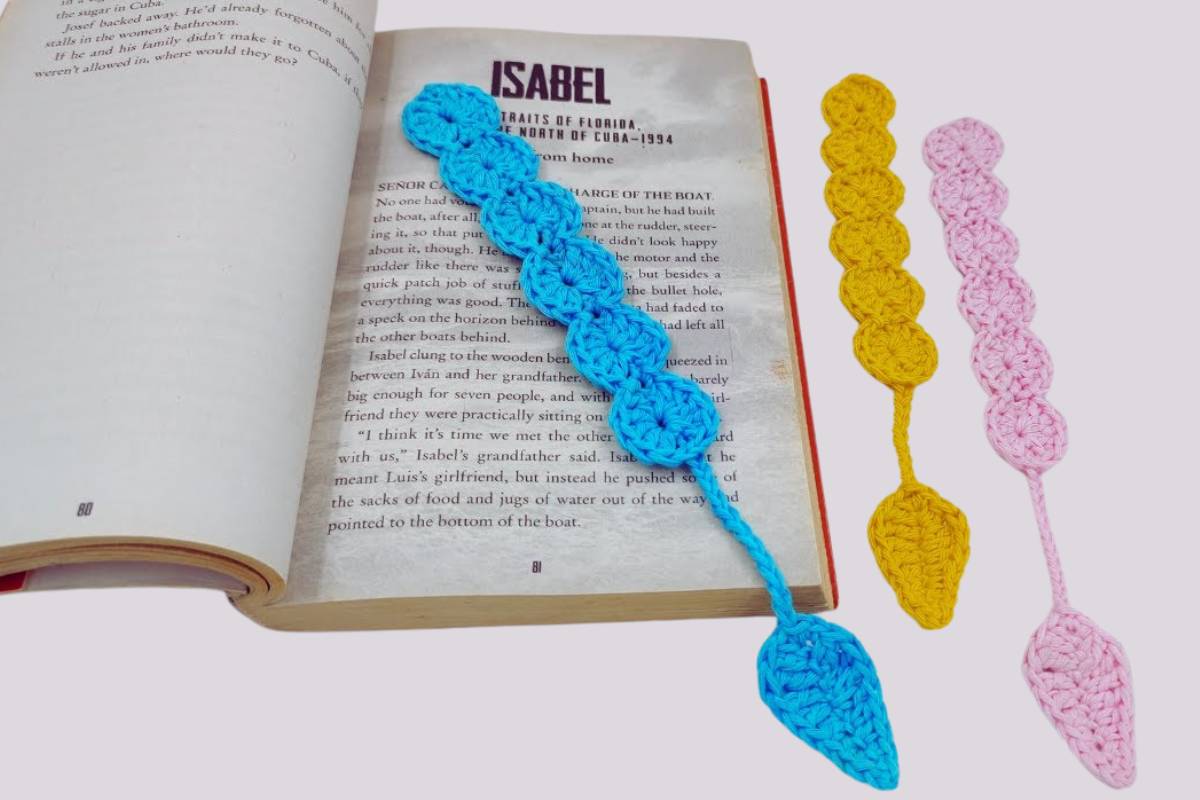 Crochet Shell Bookmark Pattern for Book Lovers!
