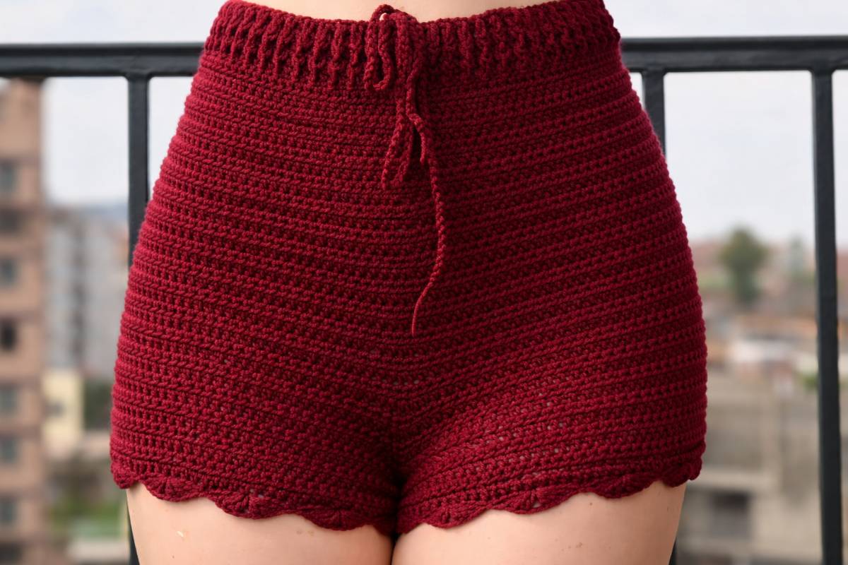 Easy and Fast Crochet Shorts