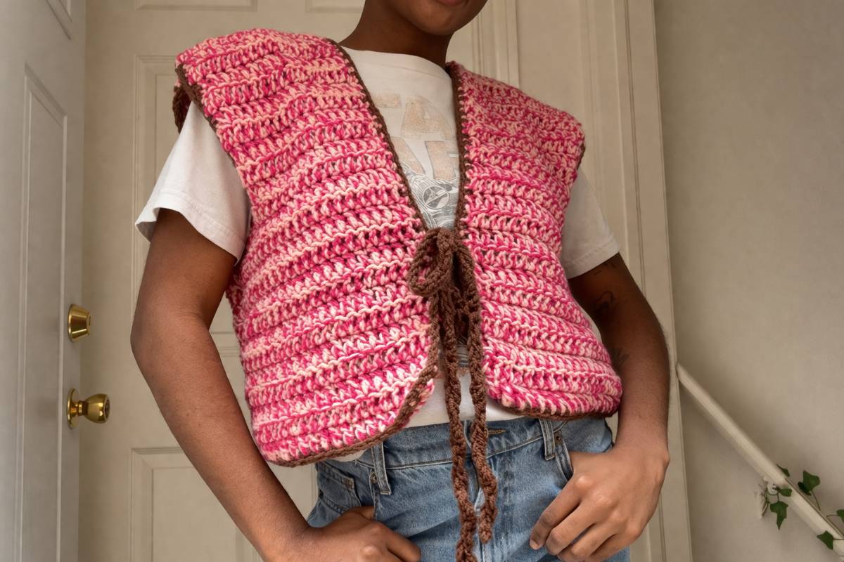Advanced Beginner Friendly! Crochet Vest Tutorial