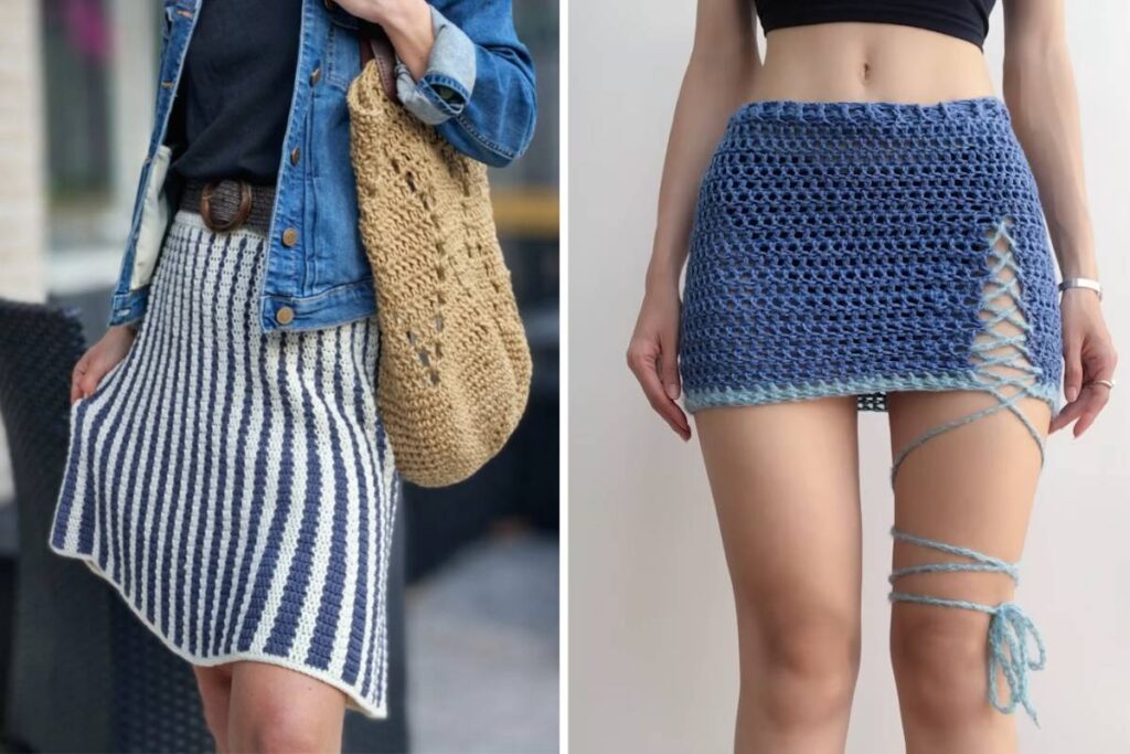 7 Crochet Skirt Patterns (Mini to Maxi, Modern & Trendy)