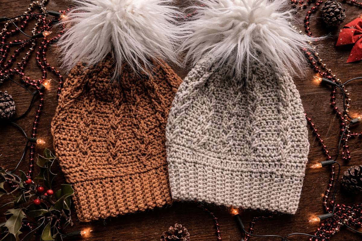 Easy Braided Beanie (Cozy & Stylish)