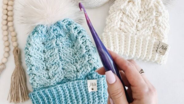 5 Textured Crochet Beanies (Cables, Braids & Chunky Stitches)