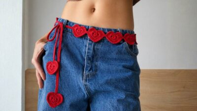How to Crochet a Heart Chain Belt (Beginner-Friendly Tutorial)