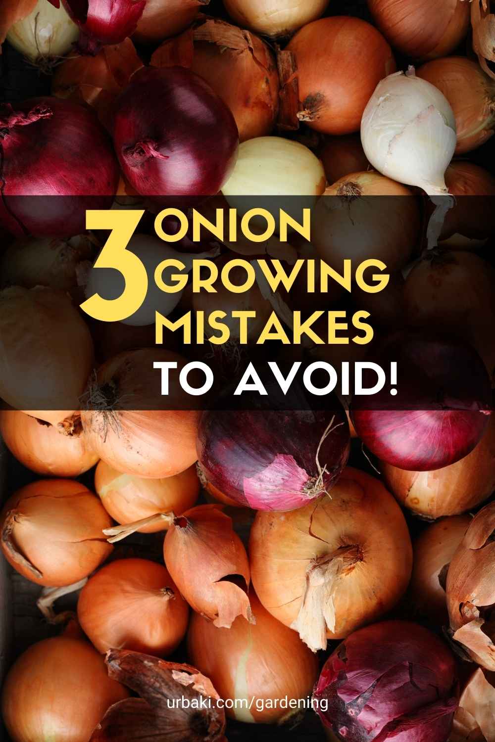 Onion Growing Mistakes