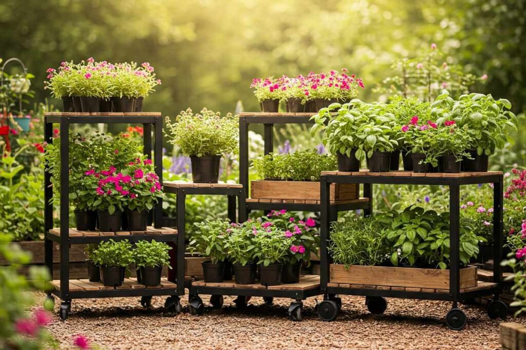 Plant Stands for Outdoor Spaces - Elevate Your Greenery with Style