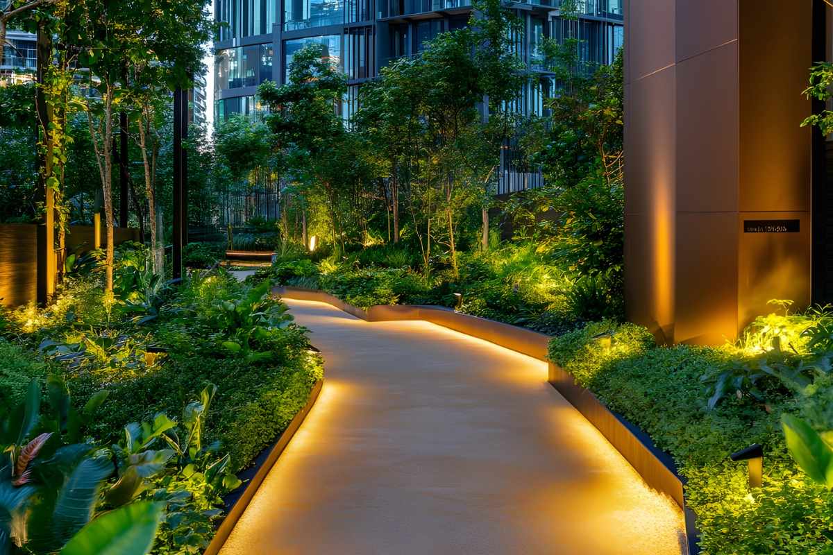 solar path lights