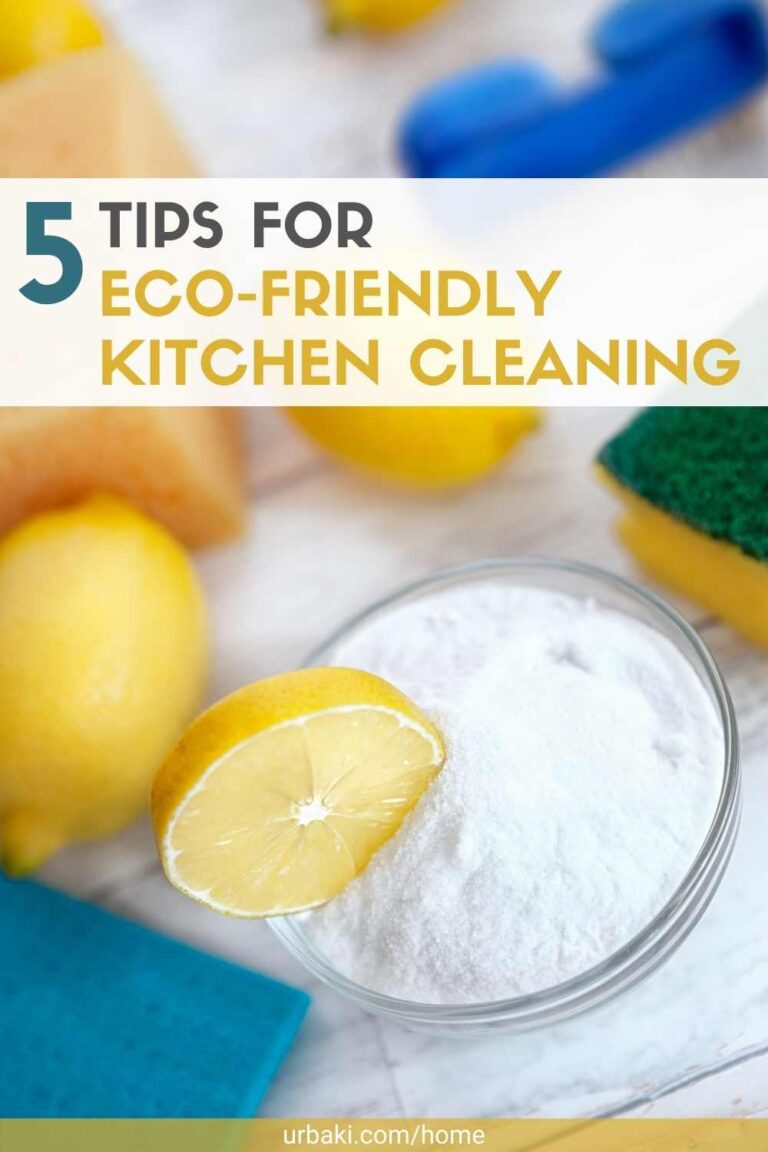 5 Tips for EcoFriendly Kitchen Cleaning