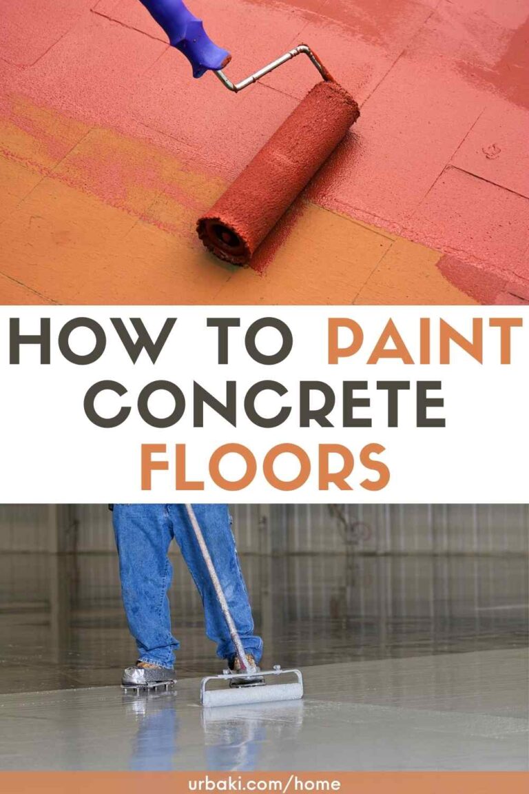 How to Paint Concrete Floors